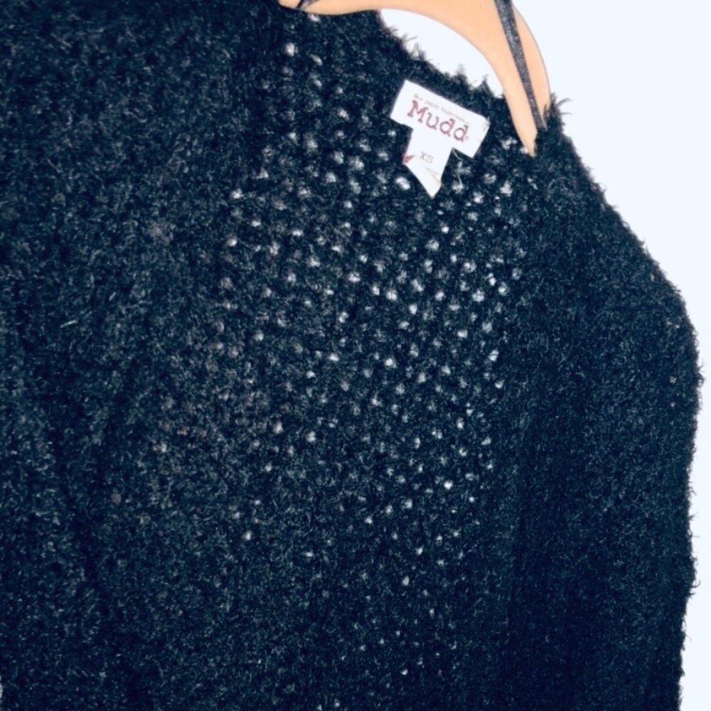 Black Knitted Cardigan